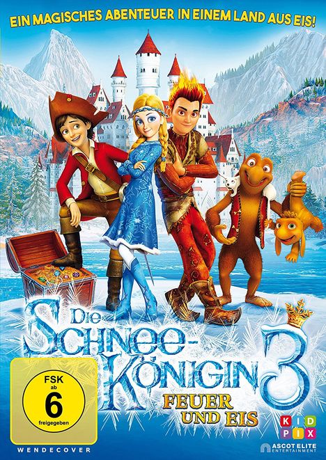 Die Schneekönigin 3 - Feuer und Eis, DVD