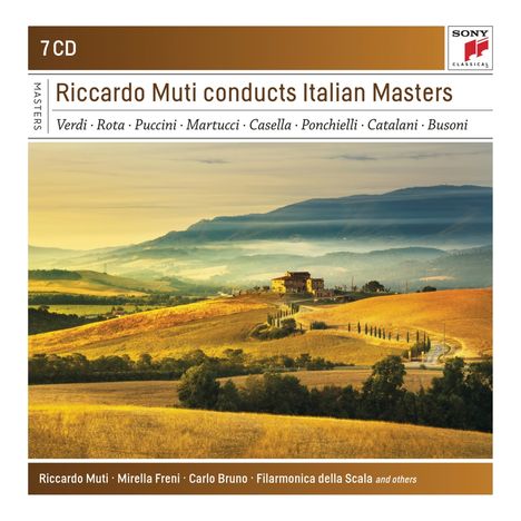 Riccardo Muti conducts Italian Masters, 7 CDs