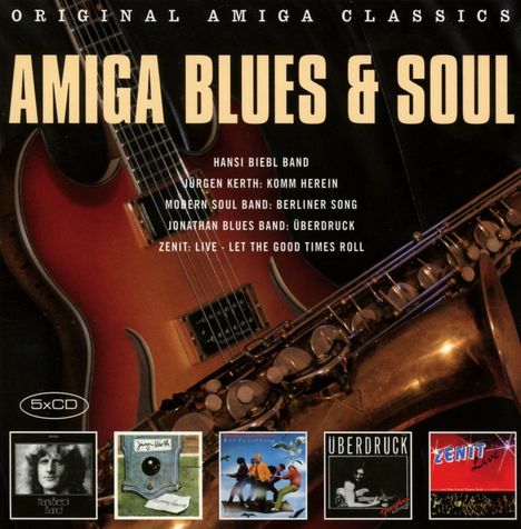 AMIGA Blues &amp; Soul, 5 CDs
