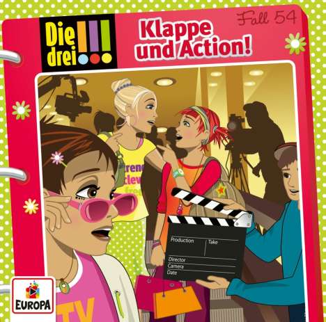 Die drei !!! (Fall 54) Klappe und Action!, CD