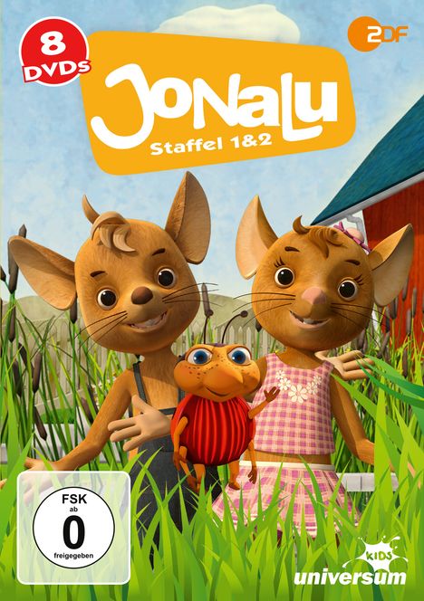 JoNaLu Staffel 1 &amp; 2, 8 DVDs