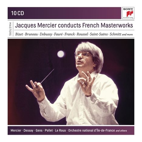 Jacques Mercier conducts French Masterworks, 10 CDs