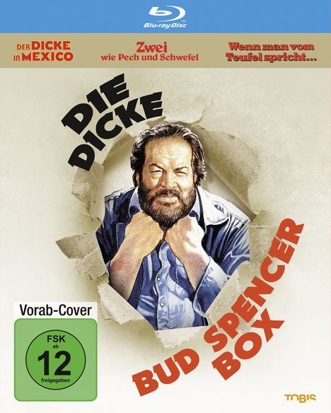 Die dicke Bud Spencer Box (Blu-ray), 3 Blu-ray Discs