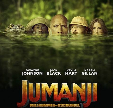 Filmmusik: Jumanji: Welcome To The Jungle (DT: Willkommen im Dschungel), CD