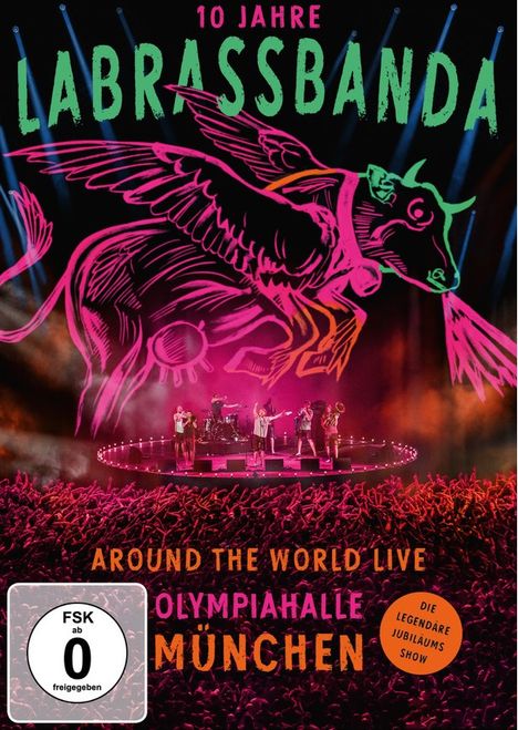 LaBrassBanda: Around The World (Live), 2 DVDs