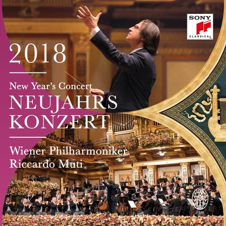 Neujahrskonzert 2018 der Wiener Philharmoniker, 3 LPs