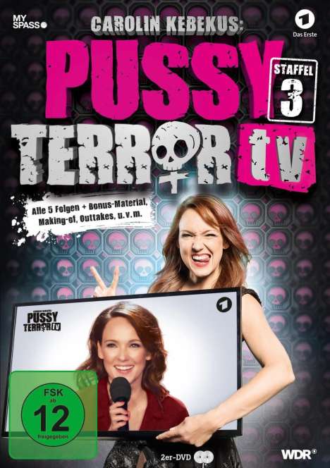Carolin Kebekus: Pussy Terror TV Staffel 3, 2 DVDs