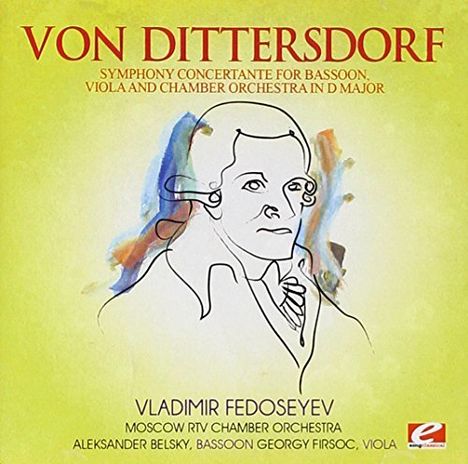 Karl Ditters von Dittersdorf (1739-1799): Sinfonia concertante D-Dur, CD