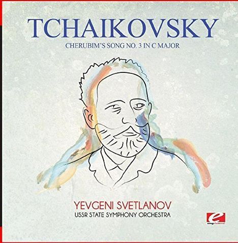 "Tchaikovsky: Cherubim's Song No. 3 in C Major." Konturlinie eines Mannes. Yevgeni Svetlanov, USSR State Symphony Orchestra.