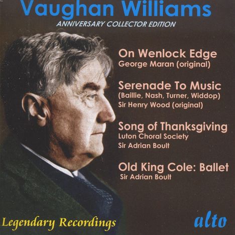 Ralph Vaughan Williams (1872-1958): Old King Cole (Ballett), CD
