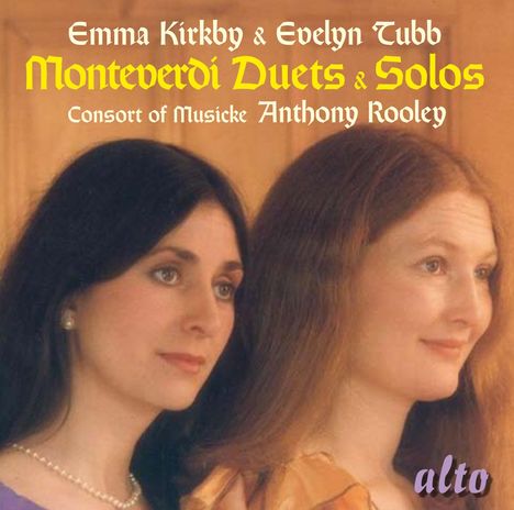 Emma Kirkby &amp; Evelyn Tubb singen Monteverdi, CD