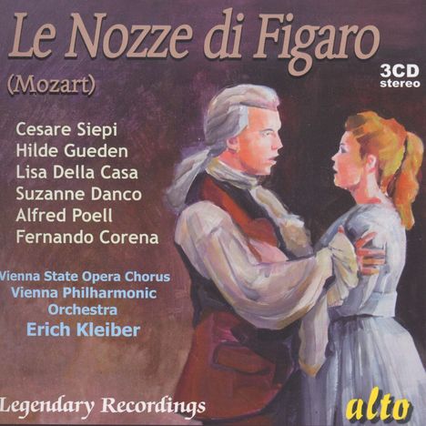 Wolfgang Amadeus Mozart (1756-1791): Die Hochzeit des Figaro, 3 CDs