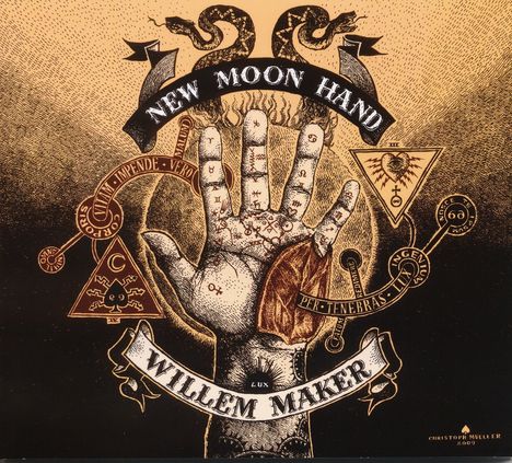 Willem Maker: New Moon Hand, CD