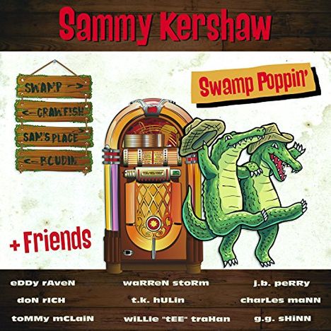 Sammy Kershaw: Swamp Poppin', CD