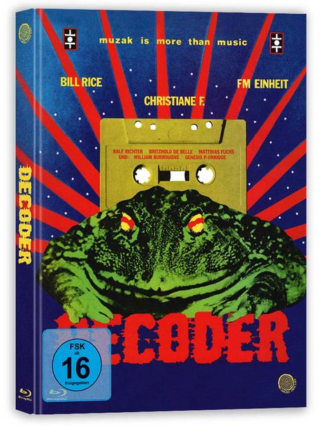 Decoder (1984) (Blu-ray im Mediabook), Blu-ray Disc