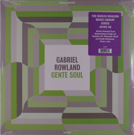 Gabriel Rowland: Gente Soul, LP