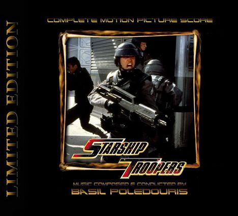 Basil Poledouris (1945-2006): Filmmusik: Starship Troopers (Limited-Edition), 2 CDs