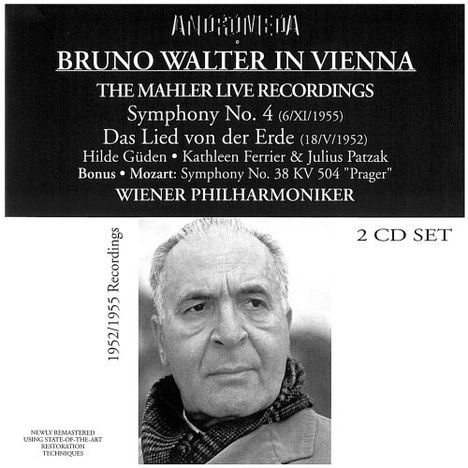Bruno Walter in Wien, 2 CDs