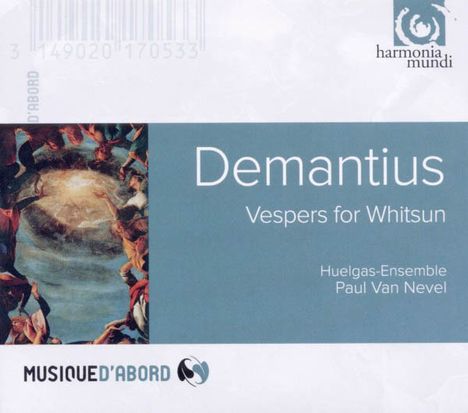 Christoph Demantius (1567-1643): Vepres de Pentecoste, CD