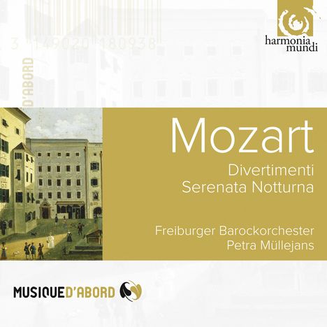 Wolfgang Amadeus Mozart (1756-1791): Divertimenti KV 136-138, CD