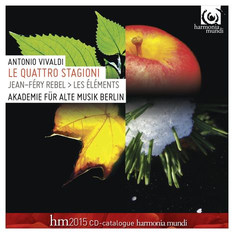 Antonio Vivaldi (1678-1741): Concerti op.8 Nr.1-4 "4 Jahreszeiten" (mit harmonia mundi france-Katalog 2015), CD