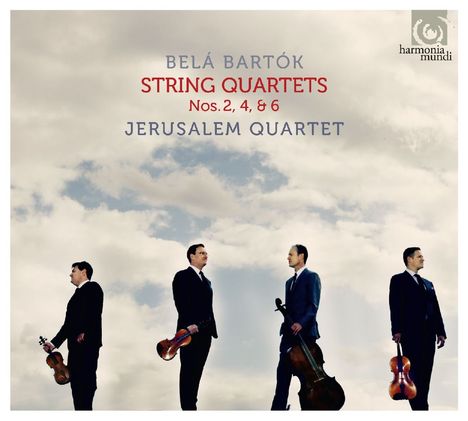 Bela Bartok (1881-1945): Streichquartette Nr.2,4,6, CD