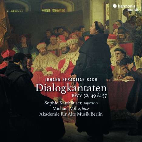 Johann Sebastian Bach (1685-1750): Kantaten BWV 32,49,57 (Dialogkantaten), CD