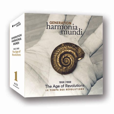 Generation harmonia mundi 1958-1988 "The Age of Revolution", 16 CDs