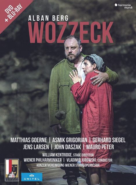 Alban Berg (1885-1935): Wozzeck, 1 Blu-ray Disc und 1 DVD