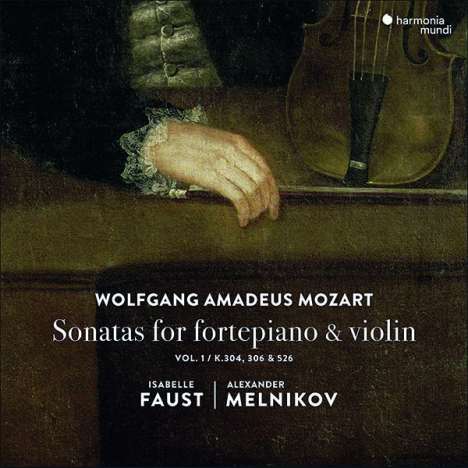 Wolfgang Amadeus Mozart (1756-1791): Sonaten für Violine &amp; Klavier Vol.1, CD