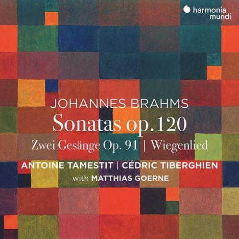 Johannes Brahms (1833-1897): Sonaten für Viola &amp; Klavier op.120 Nr.1 &amp; 2, CD