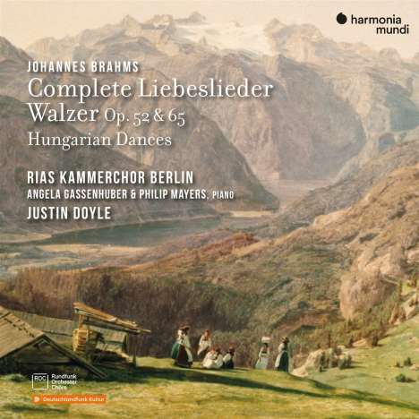 Johannes Brahms (1833-1897): Liebeslieder-Walzer opp.52a &amp; 65a, CD
