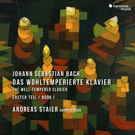 Johann Sebastian Bach (1685-1750): Das Wohltemperierte Klavier 1, 2 CDs