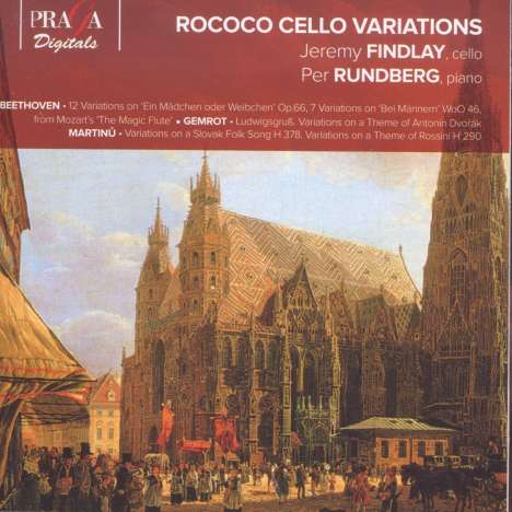 Jeremy Findlay - Rococo Cello Variations, Super Audio CD