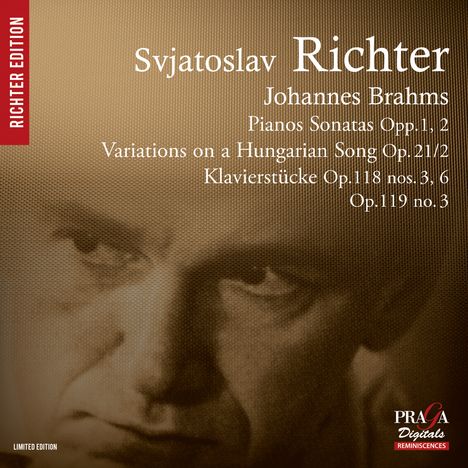 Johannes Brahms (1833-1897): Klaviersonaten Nr.1 &amp; 2, Super Audio CD