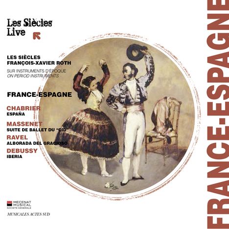 Les Siecles Live - France-Espagne, CD