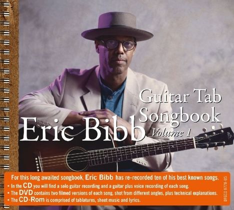 Eric Bibb: Guitar Tab Songbook Volume 1 (CD + DVD + CD-ROM), 1 CD, 1 DVD und 1 CD-ROM