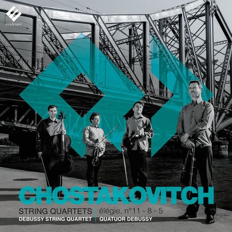 Dmitri Schostakowitsch (1906-1975): Streichquartette Nr.5,8,15, CD