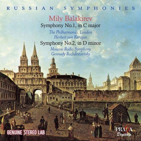 Mily Balakireff (1837-1910): Symphonien Nr.1 &amp; 2, CD