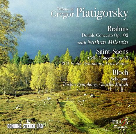 Gregor Piatigorsky - Tribute to Gregor Piatigorsky, CD