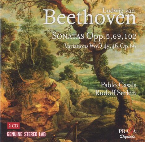 Ludwig van Beethoven (1770-1827): Cellosonaten Nr.1-5, 2 CDs