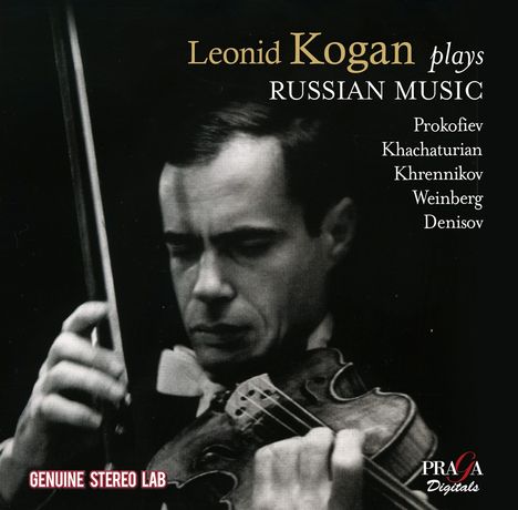 Leonid Kogan plays Russian Violin Concertos, 2 CDs