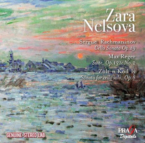 Zara Nelsova - Rachmaninoff / Reger / Kodaly, CD
