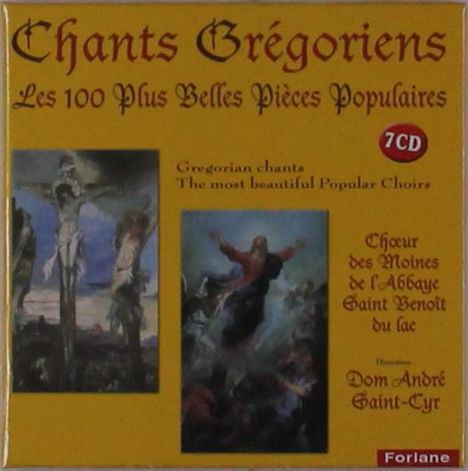 Chants Gregoriens, 7 CDs