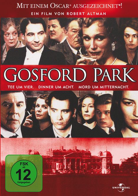 Gosford Park, DVD