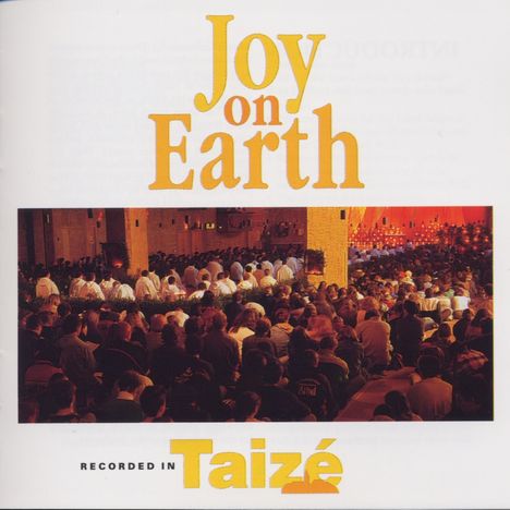 Gesänge aus Taize - Joy on Earth, CD