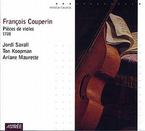 Francois Couperin (1668-1733): Pieces de Viole 1728, CD