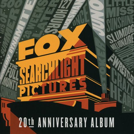 Filmmusik: Fox Searchlight: 20th Anniversary Album, CD