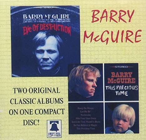 Barry McGuire: Eve Of Destruction / This Precious Time, CD