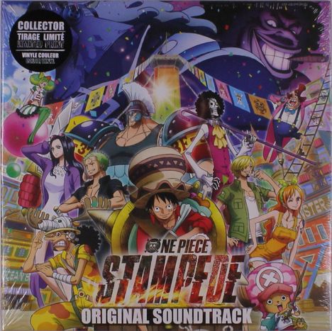 Kohei Tanaka: Filmmusik: One Piece Stampede (O.S.T.) (Limited Edition) (Colored Vinyl), LP